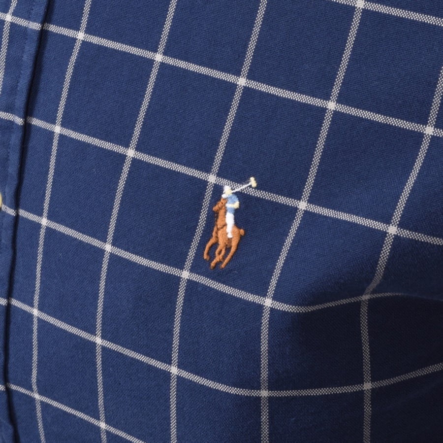 Alternative Image for ProductRalph Lauren Oxford Long Sleeve Shirt Blue3